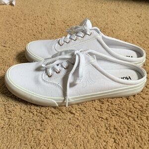 Hurley white Kayo lace mules
